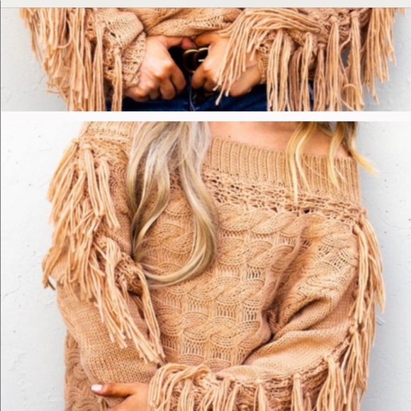 Cowgirl Fringed Sweater - Picture 2 of 4